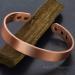 XL Wide Copper Magnetic Bracelet Men Pure Copper Bangle Cuff Holistic Magnetic Band with 6 Strong Neodymium Magnets Adjustable-CB (XL: Wrist 22-24cm/8.6-9.5") - Buy Online on GoSupps.com