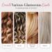 Luxly Heatless Curler: Achieve Heatless Hair Curls with Silk Curling Ribbon Rods Claw Clip 2 Scrunchies and a Comb. The Heatless Curler Headband is the Perfect Tool for Silk Hair Curls with No Heat - Buy Online on GoSupps.com