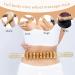 Premium Wood Scooter Massage Set - Gua Sha Board & Massage Cups for Neck Legs & Back Pain Relief - Body-Shaping Massage Solutions (4 Piece) - Buy Online on GoSupps.com