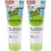 2 x alverde NATURKOSMETIK toothpaste 5in1 nanaminze 75 ml