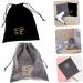 Beavorty 4 Pcs Hair Dryer Bag Storage Bags Makeup Travel Containers Drawstring Pouches Velvet Bag Household - Buy Online on GoSupps.com