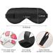 Haskirky Light Blocking Eye Mask | Adjustable Unisex Travel & Meditation Mask | Office Deep Sleep Aid | Strawberry Floral Design - Buy Online on GoSupps.com