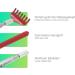 Red Stainless Steel Back Scratcher - Premium Quality for Instant Relief | Shop Internationally - Buy Online on GoSupps.com