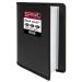 Dunwell Art Portfolio 11x17 - (Black) Large Portfolio Folder for Artwork, 11 x 17 Art Folder has 24 Pockets, Display 48 Pages, Portfolio Album for Artwork Storage, Presentation Book with Clear Sleeves 11x17 Black