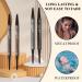 4-Tip Microblading Eyebrow Pen Waterproof Eyebrow Pencil Microblade Eyebrow Pens for Women Long-Lasting Magic Eye Brow Pencil with 4 Fork Tip for Makeup Cosmetics (grey) 3# Grey - Buy Online on GoSupps.com