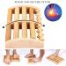 Premium Wooden Foot Massage Roller | Stress Relief & Relaxation Device for Home & Office - Buy Online on GoSupps.com