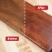sillervan Furniture Polishing Wax Honey Fragrance Refreshing Beeswax for Wood Doors Tables Chairs Cabinets and Floors for Furniture to Beautify Protect Cool 40g - Buy Online on GoSupps.com