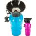 GOODS+GADGETS 600ml Dog Drinking Bottle with Integrated Bowl - Travel Water Bottle for Dogs - Blue | Perfect for Car Trips - Buy Online on GoSupps.com