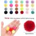 Qearl 48 Pcs Colored Ball Dog Ties Small Dog Bows - Pet Grooming Hair Accessories for Puppy & Cat - Buy Online on GoSupps.com