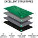 MSOAT Golf Swing Mat w/ Impact Traces | Portable Training Aids for Backyards | Velvet Material | Accustrike Technology | Darker Green - Buy Online on GoSupps.com