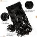 S-noilite Fashion Curly Wavy Clip in Hair Extensions - Natural Black, 24 Inch - Buy Online on GoSupps.com