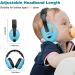 ProCase Baby Ear Protection (Aged 0-3 Years)  Noice Cancelling Headphone for Newborn Toddler Infant  Sound Proof Hearing Protection Earmuffs for Sleep Airplane Travel -Blue - Buy Online on GoSupps.com