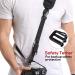 Waka Rapid Camera Neck Strap with Quick Release | Adjustable Shoulder Sling for Nikon, Canon, Sony, Olympus DSLR - Black - Buy Online on GoSupps.com