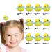 Duck Hair Clips - Plush Yellow Duck Hairpin | Hair Pins For Styling Portable Plush Duck Hairpin Collection for Kids & Girls