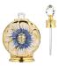 Perfume Bottle Essential Oil Bottle Perfume Dispenser Bottle Perfume Refill Bottle Empty Makeup Bottle Retro Perfume Bottle Perfume Spray Pump Storage Bottle Travel Rose Glass