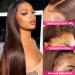 Hermosa 13x4 Brown Lace Front Wig - 22 Human Hair, Pre-Plucked, 180 Density, Baby Hair, #4 Color - Buy Online on GoSupps.com