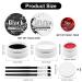 Professional 3-Piece Face & Body Paint Set - Red Black White | Corpse Cosplay SFX Makeup for Halloween Skeletons Clowns Vampires & Zombies - Buy Online on GoSupps.com