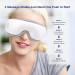 Electric Eye Massager with Heat & Vibration - Bluetooth Music 5 Modes for Dark Circles & Dry Eyes - Perfect Gift for Family - Buy Online on GoSupps.com