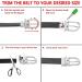 Falari Reversible Genuine Leather Fashion Belt for Women, Youth, Kids - Black/Navy, L (26-38) - Buy Online on GoSupps.com