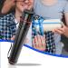 TOOYFUL Extendable Poster Tube 18-28'' with Shoulder Strap - Portable Storage for Documents, Blueprints, Drawings, Art - Black - Buy Online on GoSupps.com