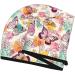 Hair Towel Wrap - Quick Drying Turban with Button | Stylish Butterflies & Roses Design - Buy Online on GoSupps.com