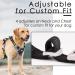 Thinkpet Anti-Train Dog Harness - Reflective Breathable Adjustable with Handle - XL Bright Black (1 Pack) - No Choke Easy Control - Buy Online on GoSupps.com