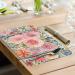 CounterArt Full Bloom Reversible Placemat 4 Pack - Easy Care, Made in USA, BPA Free - Buy Online on GoSupps.com