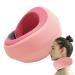 Neck Brace - Soft Foam Wraps Keep Vertebrae Stable Neck Brace & Elastic Supports Comfort Neck Support Soft Neck Support Relieves Pressure in Spine for Travel Pink