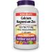 Webber Naturals Calcium with Magnesium and Zinc 200 Caplets Enhanced Absorption & Vitamin D3 1000 IU 260 Tablets For Healthy Bones Teeth and the Maintenance of Good Health - Buy Online on GoSupps.com
