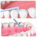 Interdental Brushes & Tooth Stain Remover Kit - 12 Piece Set for Implants and Detail Cleaning - Buy Online on GoSupps.com