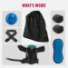 Fit Geno Plantar Fasciitis Night Splint Set | Achilles Tendonitis Relief | Foot Splint, Massage Ball, Arch Support Bands | Blue - Buy Online on GoSupps.com