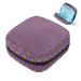 Women's binding-up bags seamless dotted purple portable menstrual pad bag panty liners tampons women's bandages storage holder for women school office