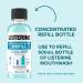 Listerine Zero Alcohol Mouthwash Concentrate Starter Kit - 1 x 500 mL & 2 x 100 mL - Buy Online on GoSupps.com
