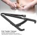 Body Fat Measuring Slide Caliper - Unisex Black Plastic Body Fat Tester for Accurate Measurements - Buy Online on GoSupps.com