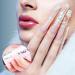 Lnhgh Gel Extension Nail Kit Artificial Extension Nail Set With Tips For Girls | With Nail Gel Nail Paint Brush Nail Scrub Strip Nail Scissors Nail Tips Nail Lamp Transparent Tips Nails Set - Buy Online on GoSupps.com