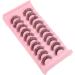 POPETPOP 20 Pairs False Eyelashes Eyelash Full False Eyelashes Self Adhesive Eyelashes Cosmetic Lash Clusters Fake Eyelashes Short False Eyelashes 7d Imitation Natural Russia - Buy Online on GoSupps.com