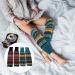 Holibanna Women's Long Boot Cuff Covers - Knitted Ankle Warmers & Boho Accessories - 2 Pairs of Warm Socks - Buy Online on GoSupps.com