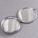 LALAFINA Women's Bling Compact Mirror - Double-Sided Rhinestone Makeup Mirror for Travel and Daily Use | White Round Folding Cosmetic Mirror - Buy Online on GoSupps.com