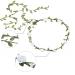 Buy AWAYTR 9-Piece Multi-Colored Flower Crown Garland for Festivals & Weddings - Perfect for Women & Girls - Buy Online on GoSupps.com