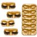 10Pcs Face-Shaped Eyelash Trays Portable Empty Lash Packaging Box for False Eyelashes Durable PVC Storage Care Box Gold - Buy Online on GoSupps.com