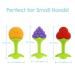 RaZbaby Infant & Baby Massager Teether Toy 3-Pack - Fruit-Shaped Multi-Texture Teethers | Soothes Sore Gums, BPA-Free Silicone, Hands-Free & Freezable | Safe for Babies 3M - Buy Online on GoSupps.com