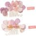 FRCOLOR Headgear for the bride decorative hair combs hair accessories for bridesmaids wedding hair clips for brides flower hair pins made of artificial flowers flower pearl side comb - Buy Online on GoSupps.com