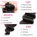 Ocean Wave Crochet Hair for Black Women - 9 Inch Deep Wave Curly Synthetic Hair Braids (7 Packs, 1B#) - Buy Online on GoSupps.com