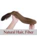 Buy Ponytail Extension Clip-in Braid - Heat-Resistant Micro-Wavy Hair - 22 (55cm) Dark Brown & Sandy Blonde - Buy Online on GoSupps.com