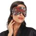 Haskirky Light Blocking Eye Mask - Breathable & Adjustable for Men and Women - Ideal for Travel, Yoga, Meditation, Office Deep Sleep - Wavy Red Octopus Design - Buy Online on GoSupps.com