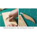 BeaverCraft Chip Carving Knife C6 - Precision Woodworking Tool for Fine Detailing and Stop Cuts - Buy Online on GoSupps.com