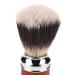 Premium Wooden Beard & Mustache Brush - Nylon Hair Shaving & Cleaning Brush for Men's Grooming | Ideal for Home Hairdressing Salons - Buy Online on GoSupps.com