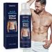 Hair Removal Spray Foam for Men No Irritation Hair Removal Cream Safe Hair Depilatory for Male underarm Chest Back Legs Suitable For All Skin Types