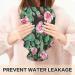 NAANLE 2L Hot Water Bottle with Rose Cactus Cover - Pain Relief & Heat Therapy for Menstrual Cramps | Large Transparent Hot Water Bottle - Buy Online on GoSupps.com