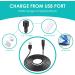 Charger for Clinique Water Flosser replacement Charging Cable Water Flosser Chargers for Waterpik Models Charger Cable USB Power Cord Replacement Compatible with Water Flosser for Waterpik - Buy Online on GoSupps.com